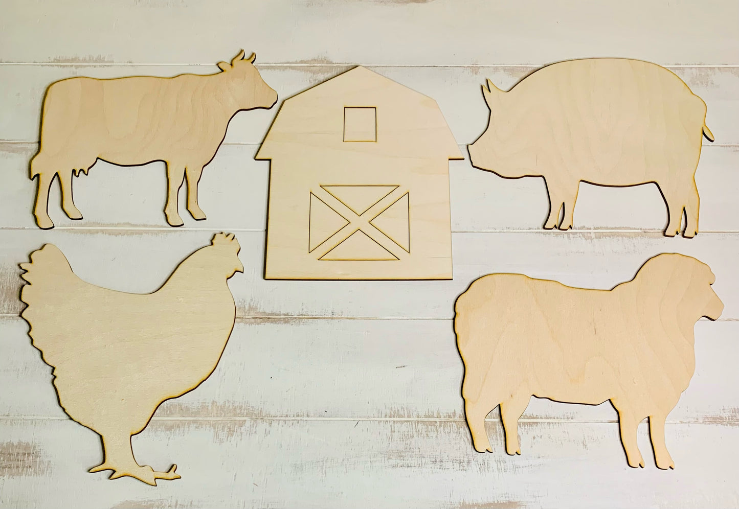 Farm Animal Cut outs