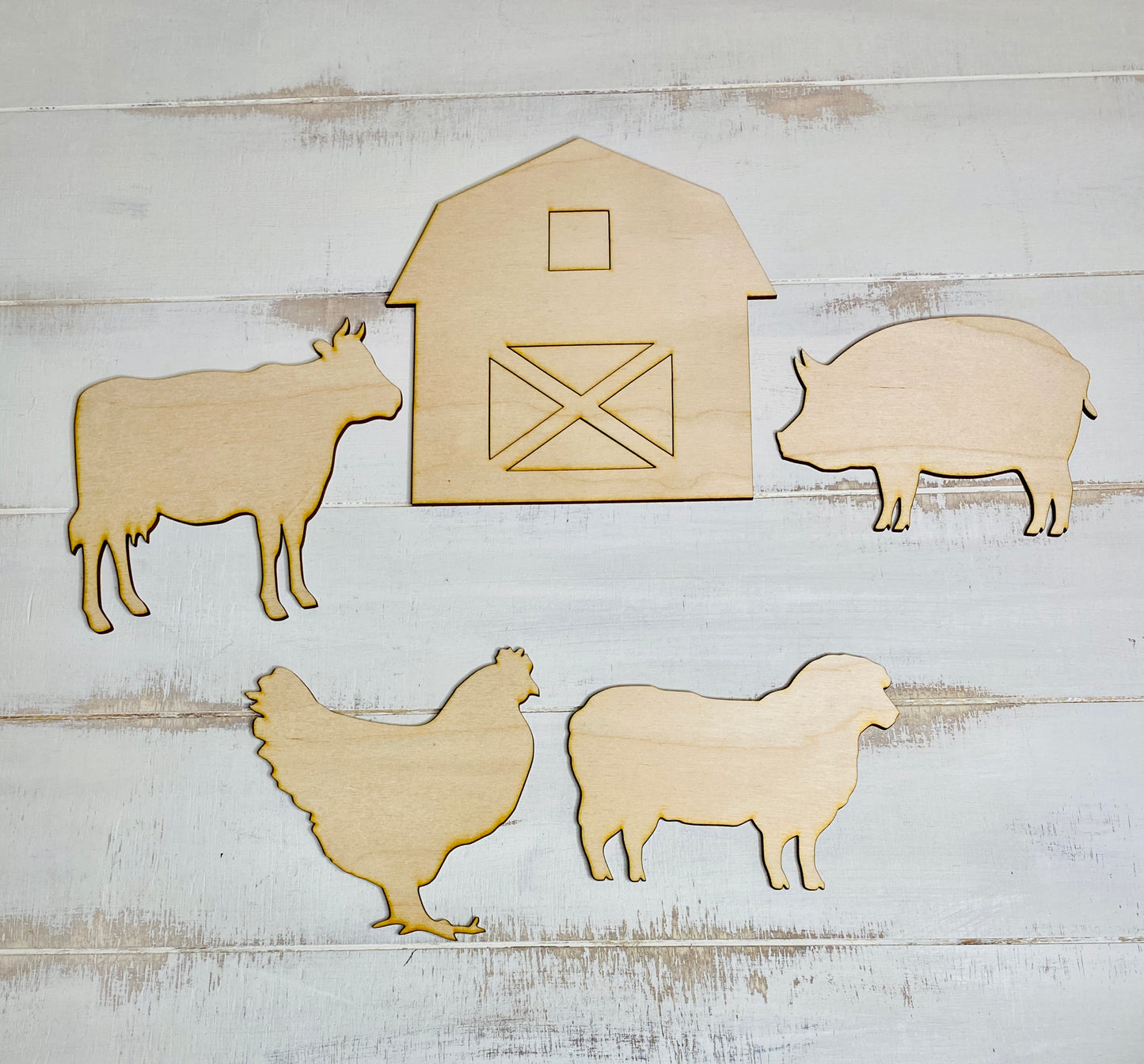 Farm Animal Cut outs